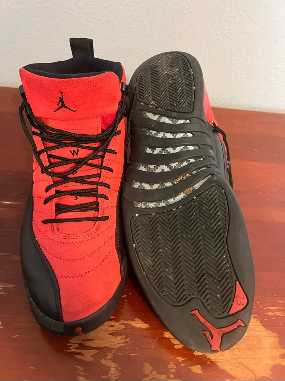 Air Jordan 12 Reverse Flu Size 14 $200 or best offer - Picture 8 of 8